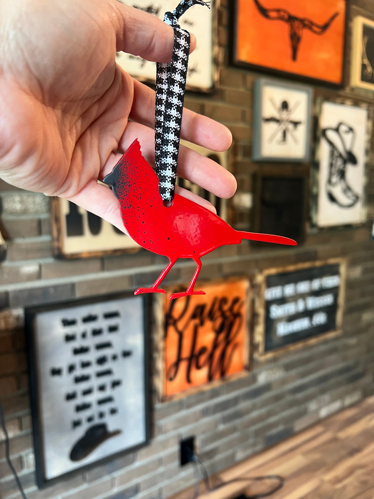 Cardinal Ornament