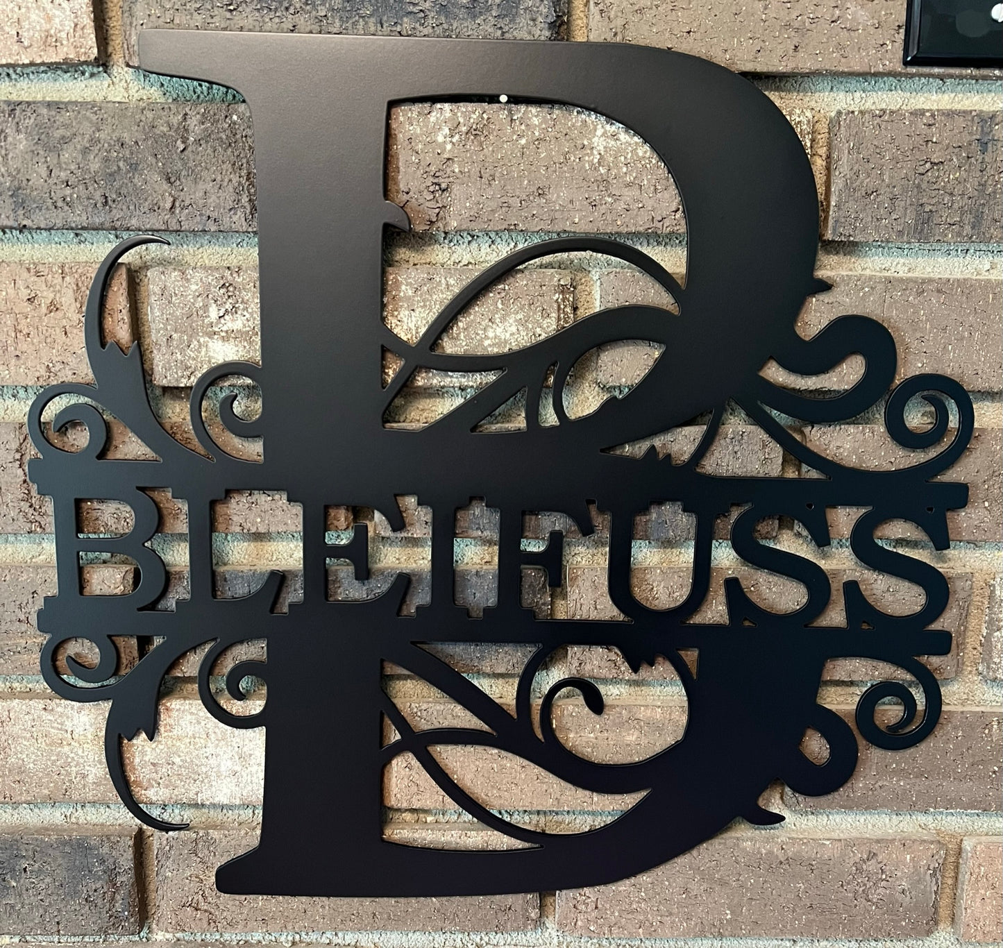 Split Letter Monogram