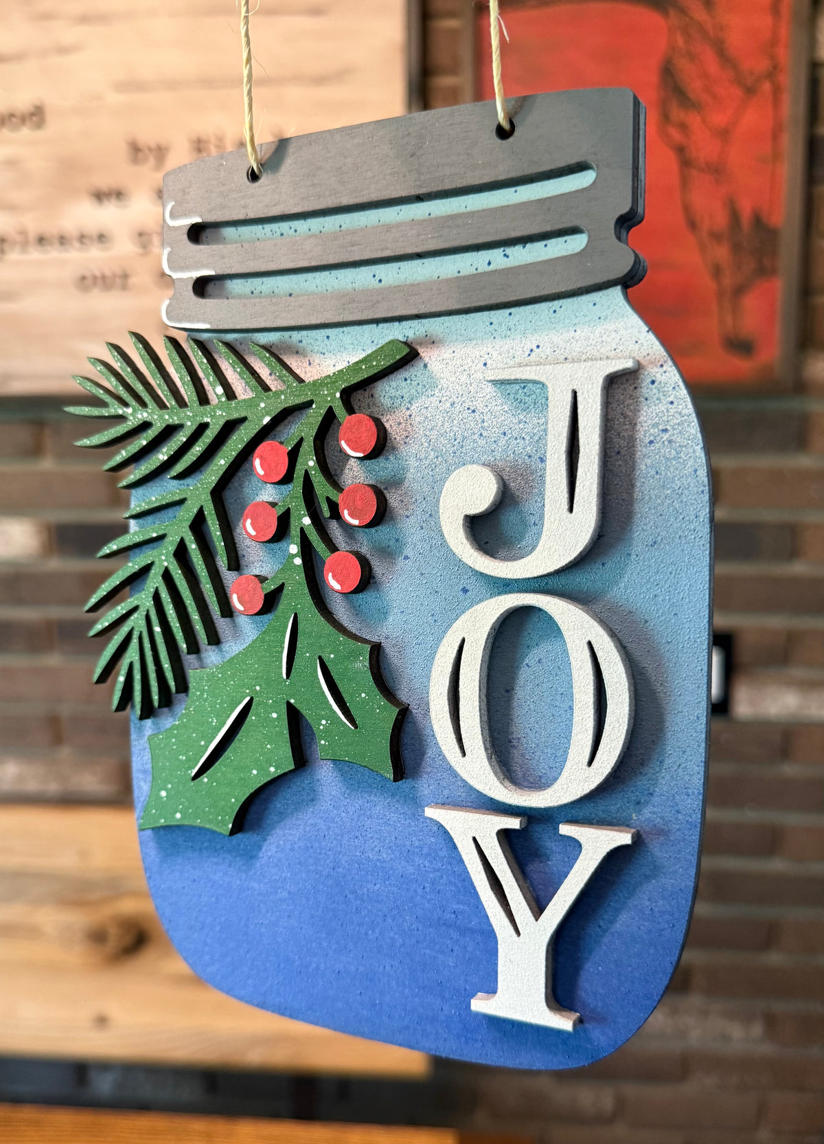 Fall/Xmas Mason Jar