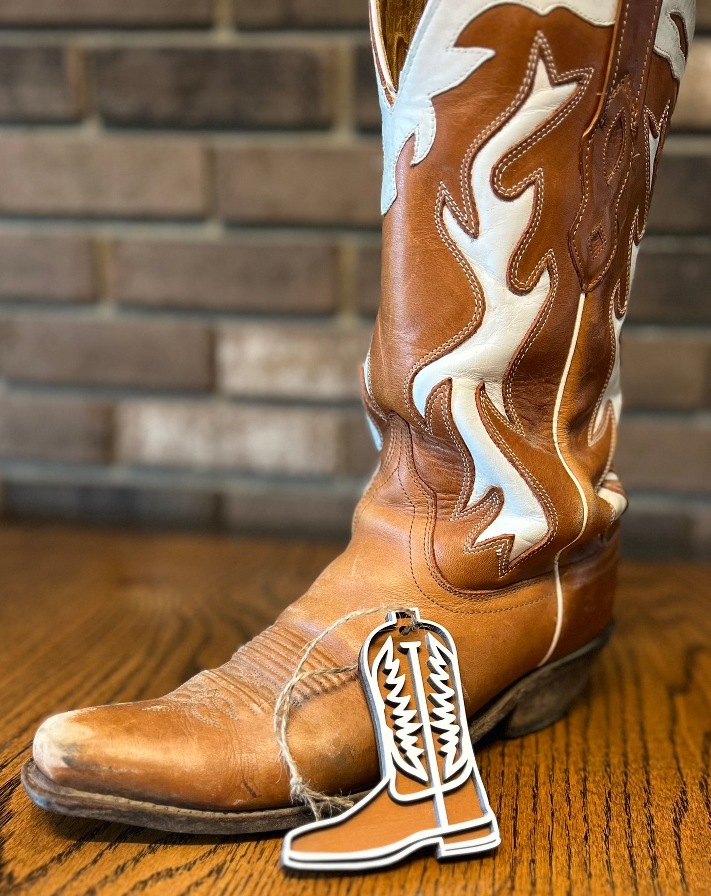 Western Cowboy Boot Ornament