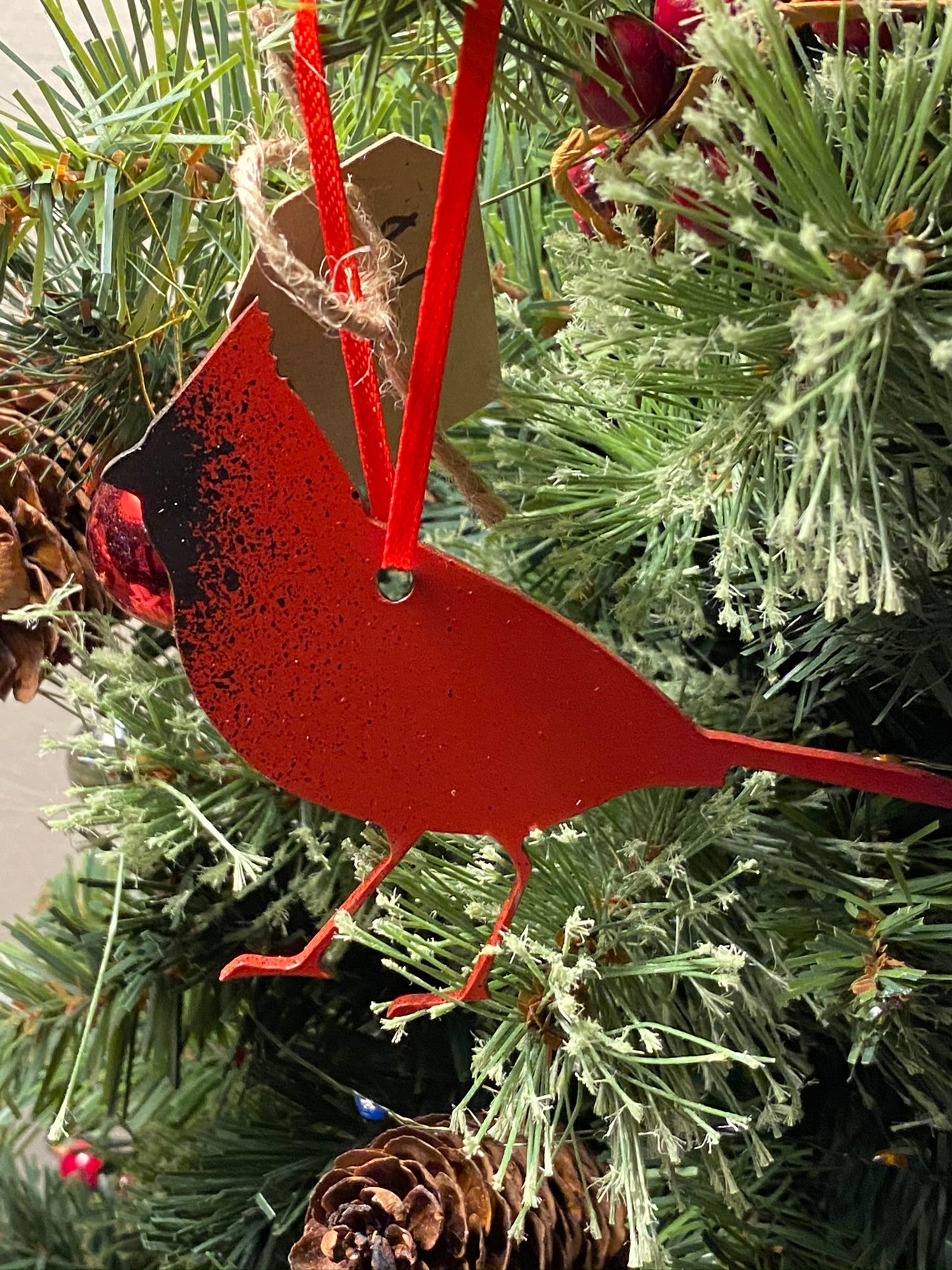 Cardinal Ornament