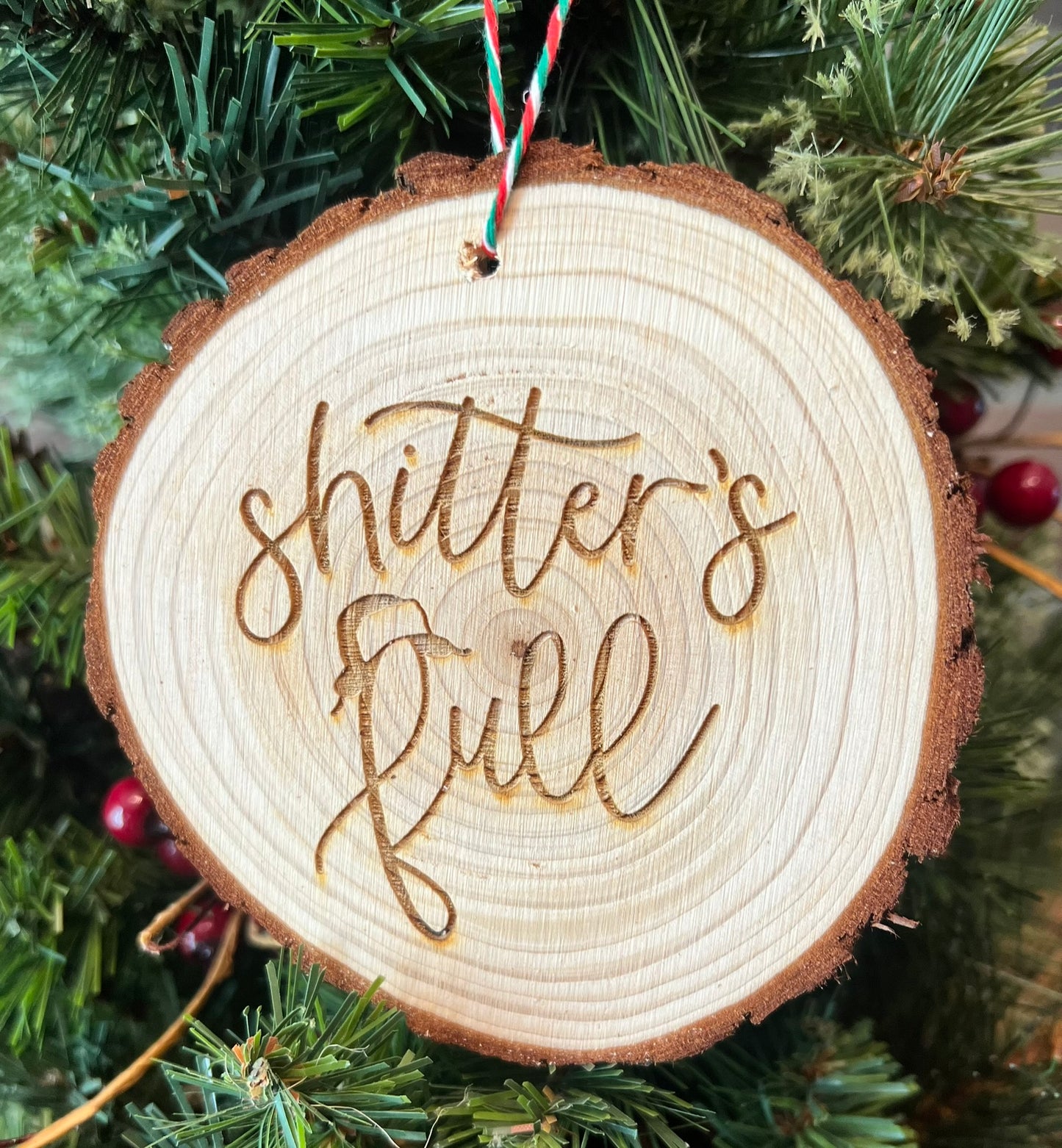 Christmas Vacation Wood Slice